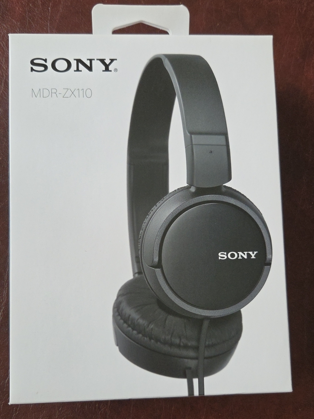 Sony Black On-Ear Headphones MDR-ZX110